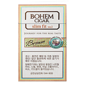 BOHEM CIGAR SLIM FIT BROWN